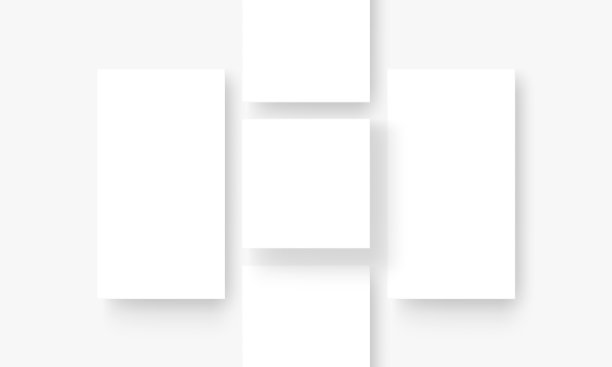 空白的社交媒体帖子模板的博主或品牌设计图片下载