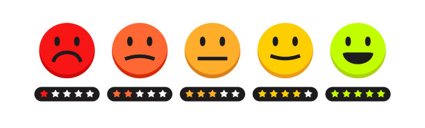 反馈量表星级评级概念说明图片下载