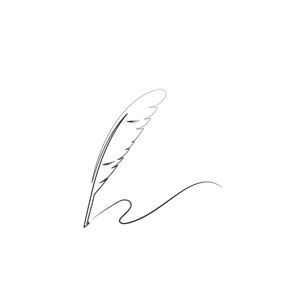 羽毛笔图片下载