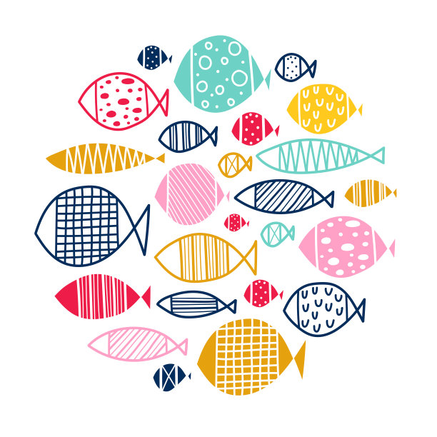 集鱼。图片下载