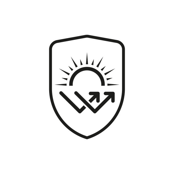 紫外线防晒盾保护皮肤线图标。防晒防辐射霜乳液轮廓图标。SPF 30, 50抗紫外线线性象形图。孤立的矢量图图片下载