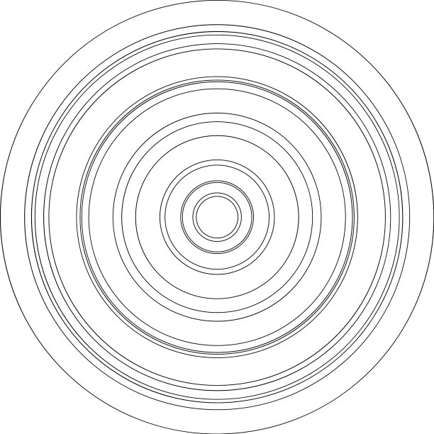 随机的圆抽象几何组成图片下载