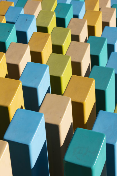 多色垂直矩形图片下载