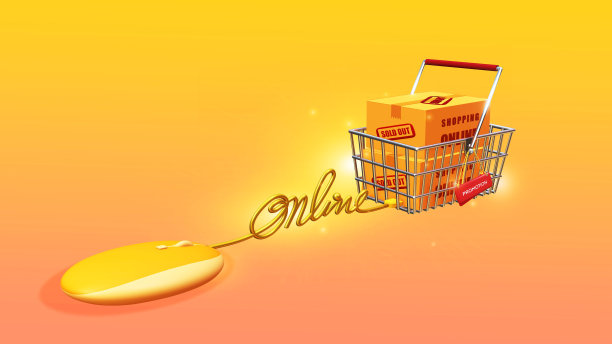 3D渲染对象促销和网络营销的概念图片下载