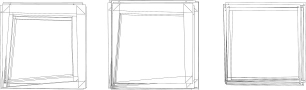 随机方形轮廓框边界元图片下载