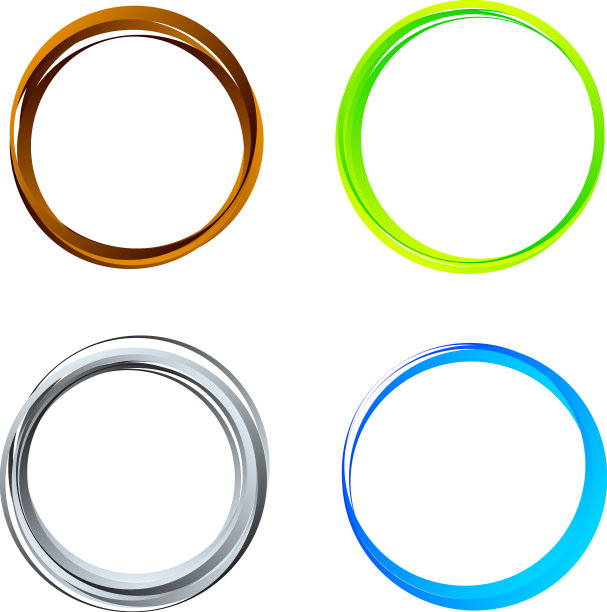 随机的圆包围圆形元素图片下载