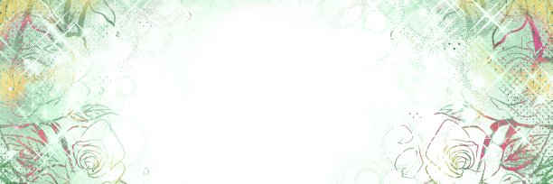 宽尺寸钢笔绘制插图70年代的女孩卡通美丽的玫瑰盛开和花瓣跳舞。图片下载