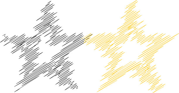 绘制星图草图线条绘制星图元素图片下载