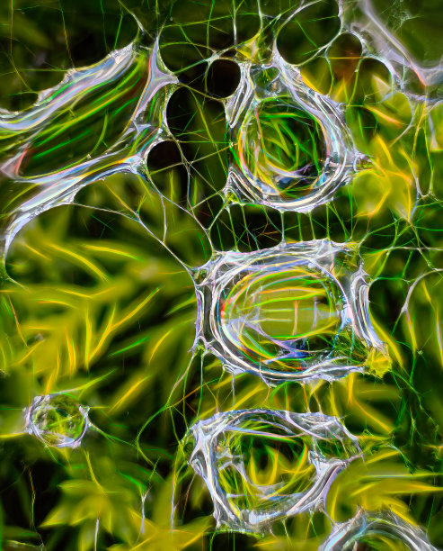 蛛网与水滴-摘要图片下载