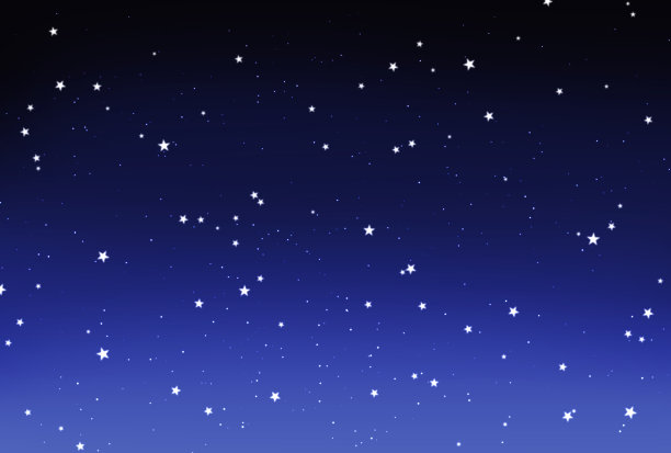 美丽的星空背景插图图片下载