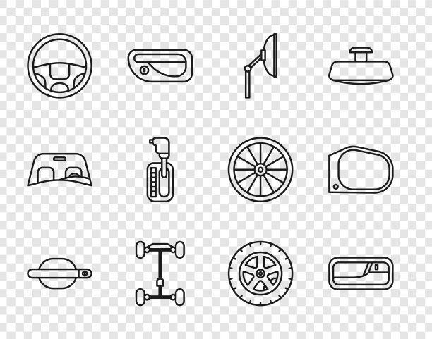 设置线车门把手挡风玻璃刮水器图片下载