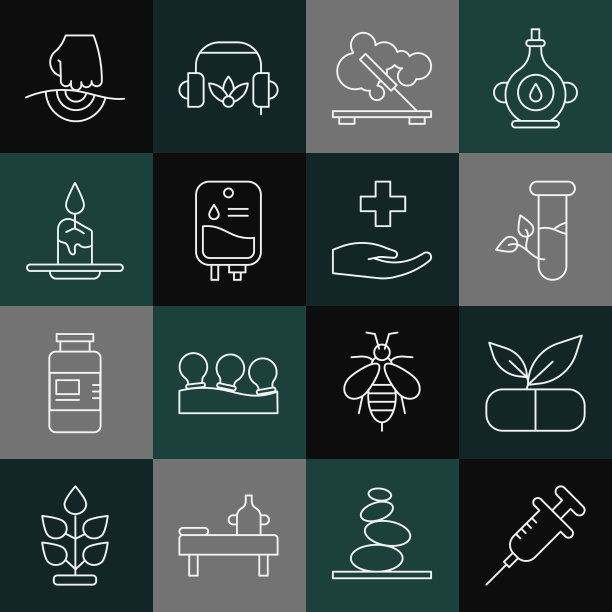 用植物设置线注射药图片下载