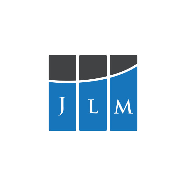 JLM字母logo设计，白色背景JLM图片下载
