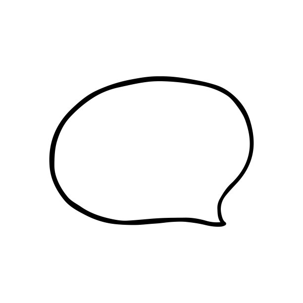 气泡图标。图片下载