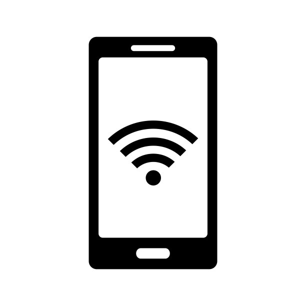 手机自带wifi标志图标矢量图片下载