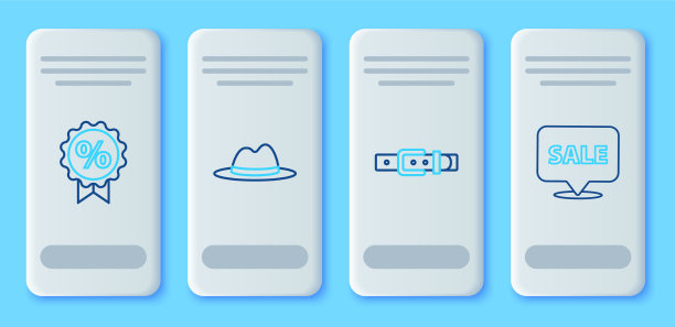 系带皮带男士帽图片下载