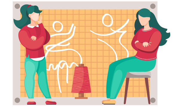 编织工厂工人。设计师或女裁缝在裁缝工作室工作图片下载