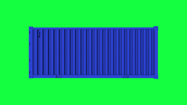 货物货运集装箱箱体背景图片下载