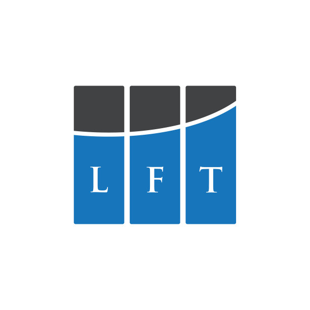 白底LFT字母logo设计图片下载