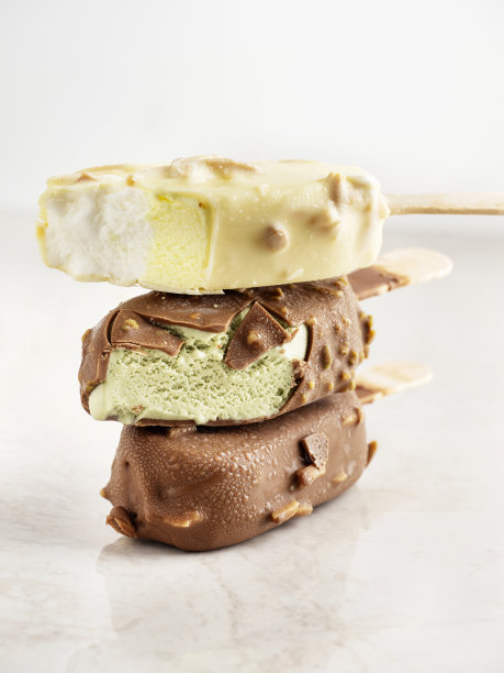 棒状冰淇淋，巧克力雪糕，巧克力冰棍，雪糕图片下载