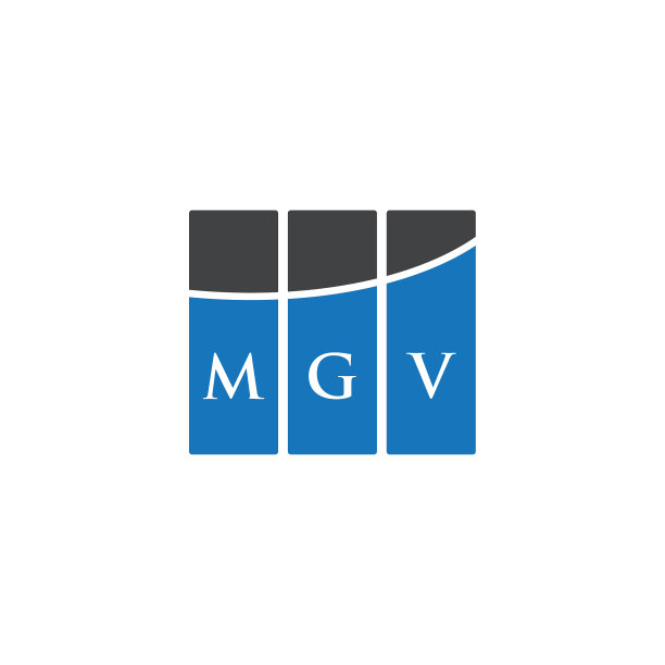 MGV字母标志设计（白色背景）图片下载