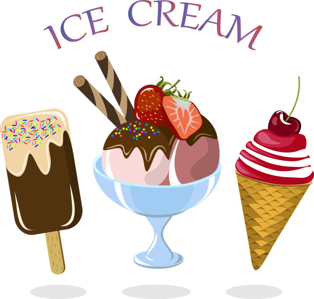 冰淇淋开始流行起来图片下载