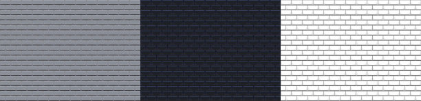 地铁瓷砖无缝纹理黑、白、灰图片下载