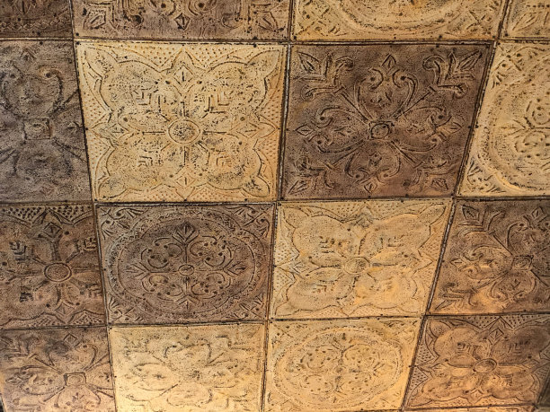 经典的天花板上的照片图片下载