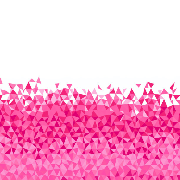 多边形粉红色马赛克背景。抽象的低多边形矢量插图。三角形图案，复制空间。模板几何商业设计与三角形海报，横幅，卡片，传单图片下载
