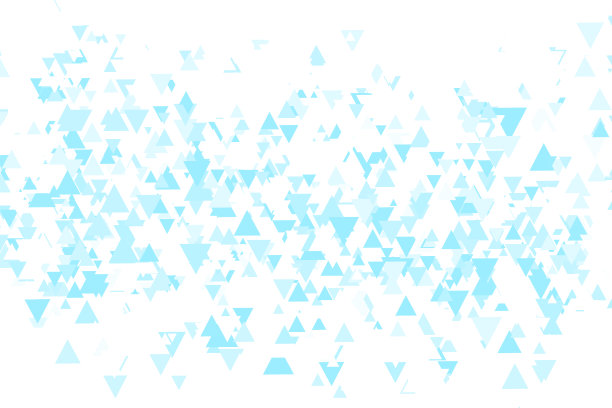 多边形蓝色马赛克背景。抽象的低多边形矢量插图。三角形图案，复制空间。模板几何商业设计与三角形海报，横幅，卡片，传单图片下载
