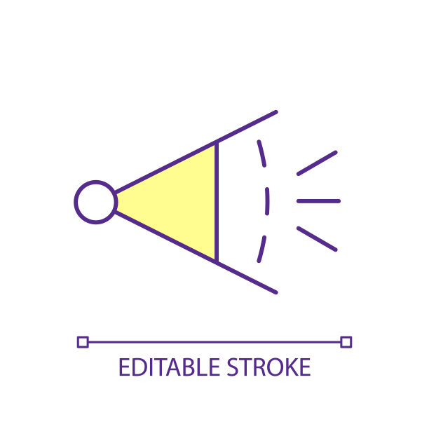 汽车大灯调节RGB彩色图标图片下载