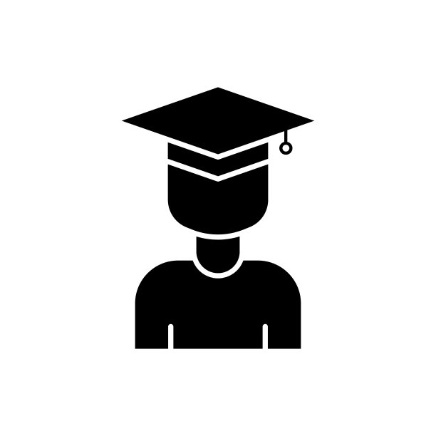 学生图标教育立体图标风格字形图片下载