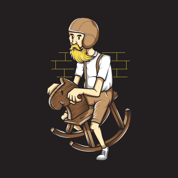 老骑士向量图片下载