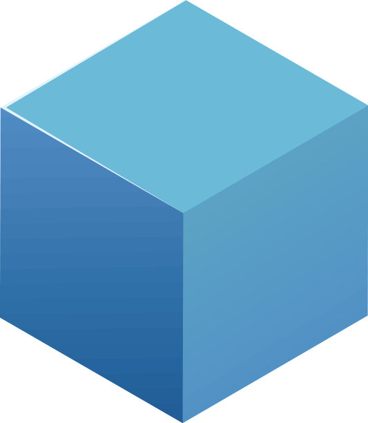 立方体图的几何图片下载