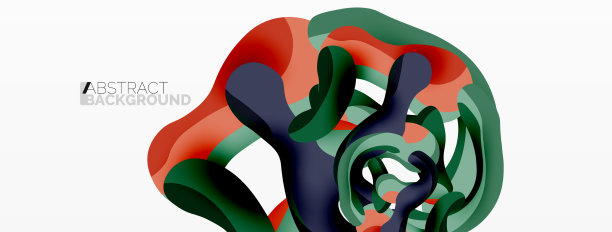 创意几何墙纸飞溅液体波图片下载