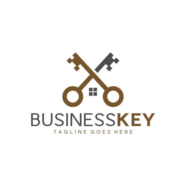 House key logo设计图片下载