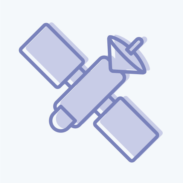 图标卫星适合教育符号二图片下载