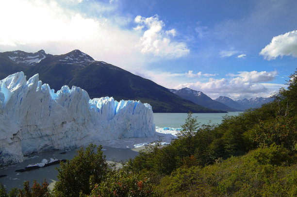 莫雷诺冰川，阿根廷巴塔哥尼亚图片下载