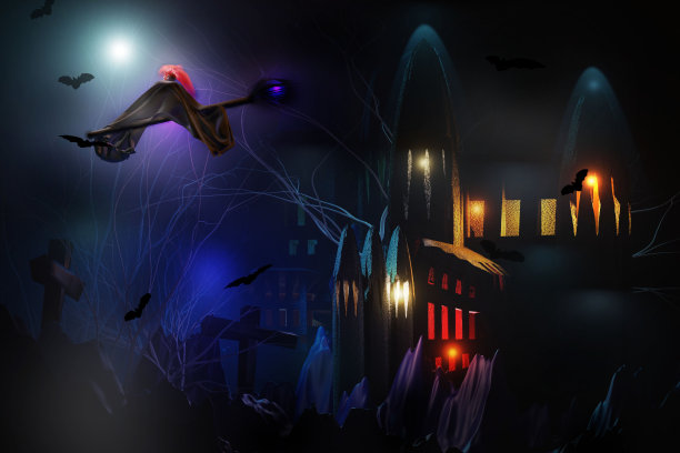 万圣节的背景图片下载