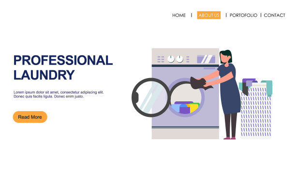 洗衣服务烘干服务衬衫斑点衣服图片下载