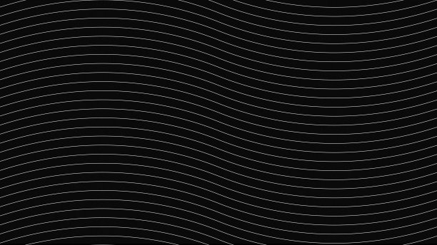 抽象波浪线在黑色背景图片下载