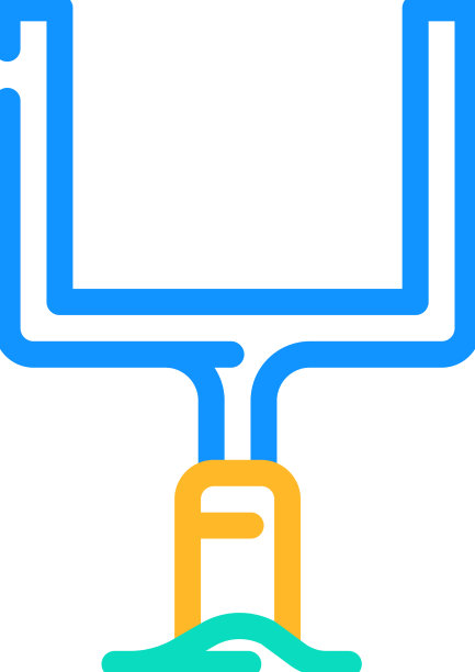 门柱垫彩色图标图片下载