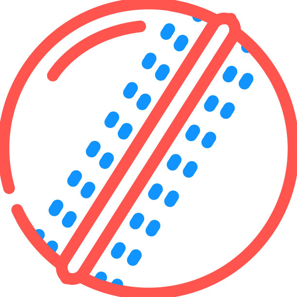 球板球游戏彩色图标图片下载