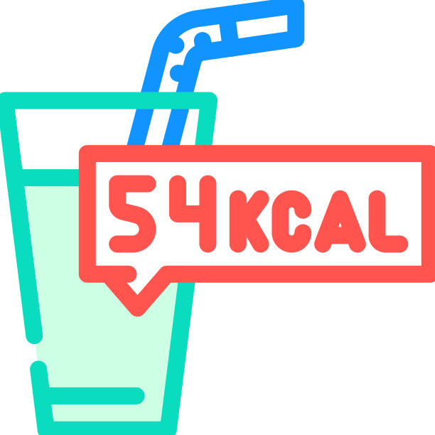 无糖饮料颜色图标图片下载