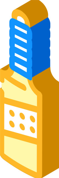 蝙蝠板球配件等距图标图片下载