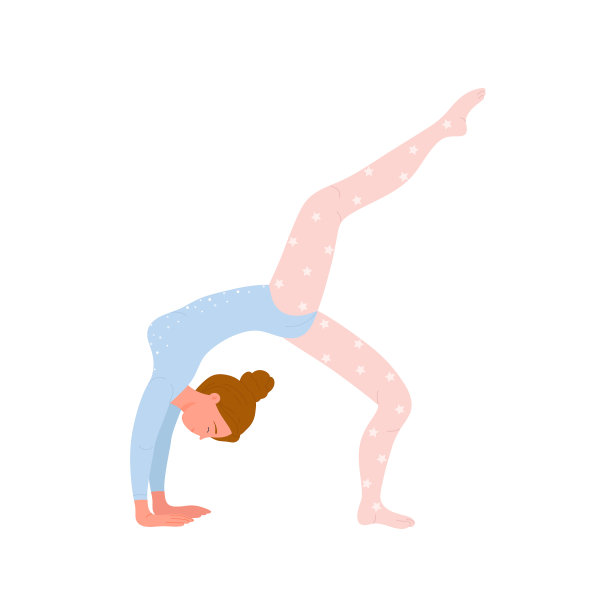 女马戏团体操运动员图片下载