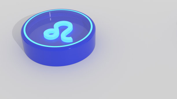 狮子座。星座在框的角落，自由插入空间。图片下载