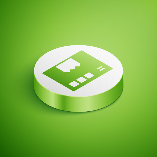 纸箱等距图标孤立于纸箱上图片下载