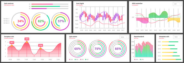 市场图表图形信息可视化图片下载