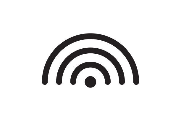 Wi - fi符号信号连接无线互联网图片下载